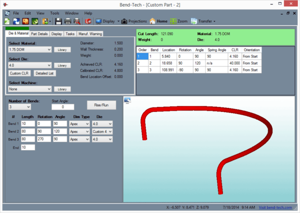 Large Radius Bending Large Radius Bending