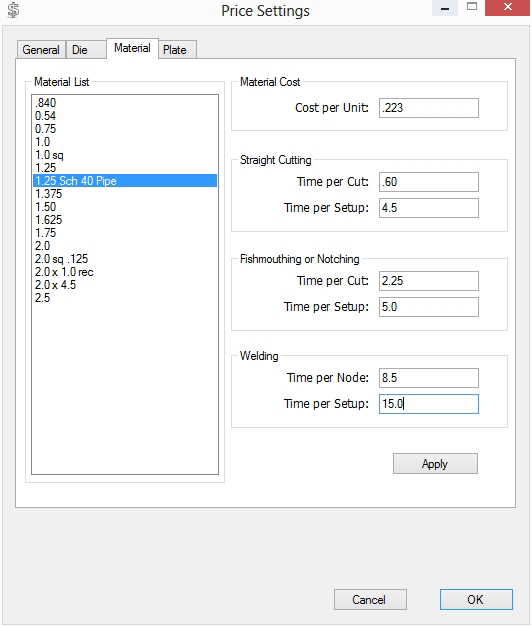 Pricing Utility Pricing Utility