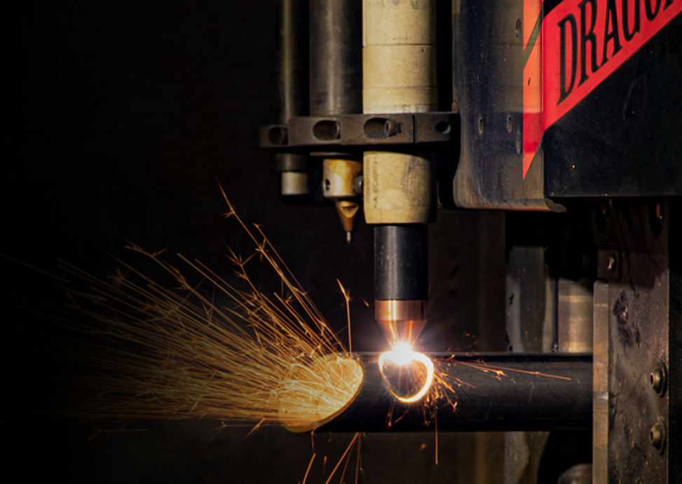 CNC Plasma Cutting Pipe