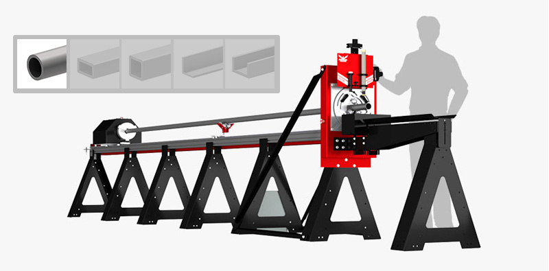 CNC Pipe and Tube Cutter with Pipefit Pro Software - Arclight Dynamics