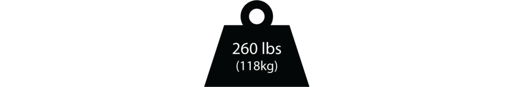 Dragon A250 Weight