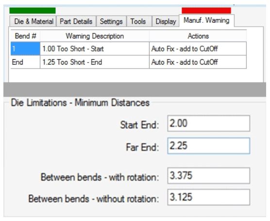 manufacturability checking