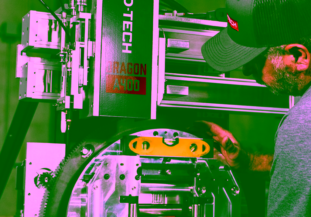 alt=Image of Bend-Tech Dragon A400 Machine built in-house