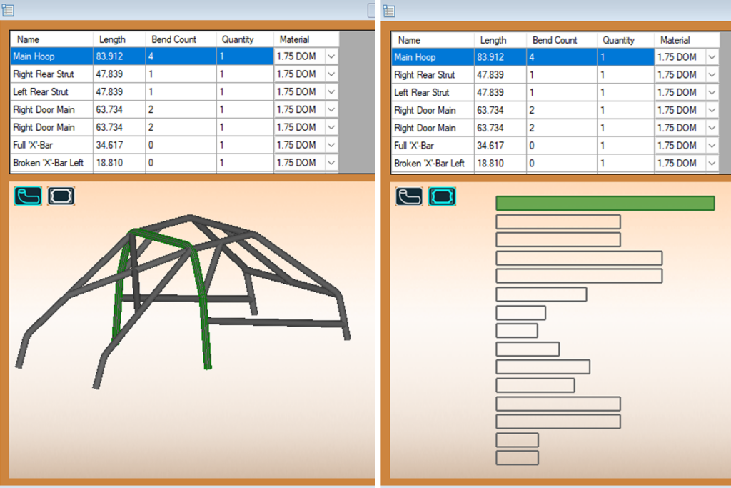 alt=Image of the import feature in the Bend-Tech Dragon CAM Software