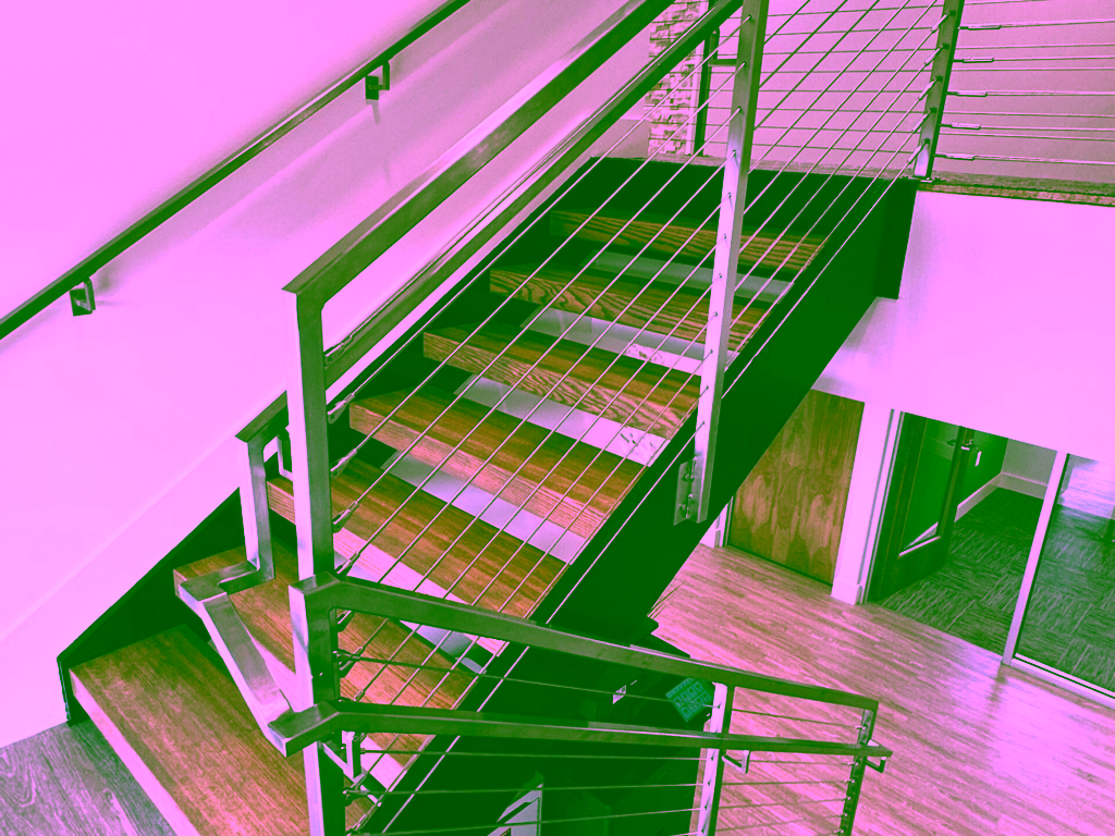 alt=Image of Crown Stair Staircase with Handrail