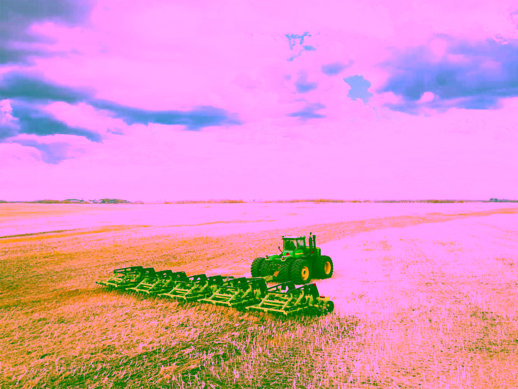 alt=Image of Schulte Farming Equipment with Tractor