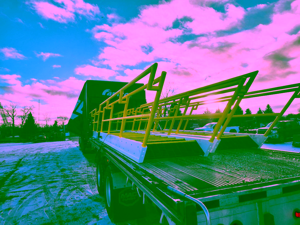 alt=Image of Team MM LLC truck with handrail