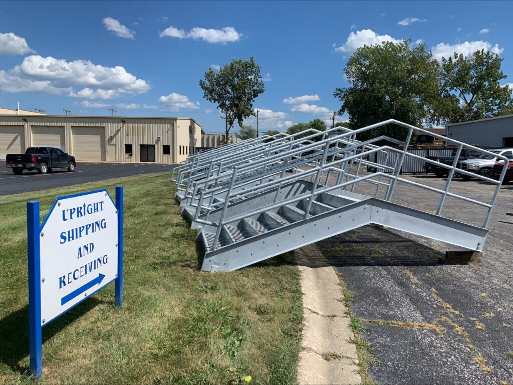 alt=Image of Upright Ironworks Staircases and Facility